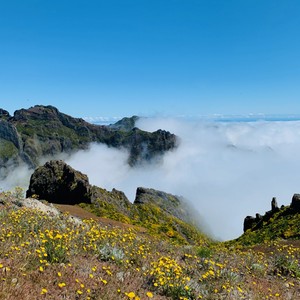 Ponad chmurami - Pico do Arieiro 1810m Wycieczka wschodnia